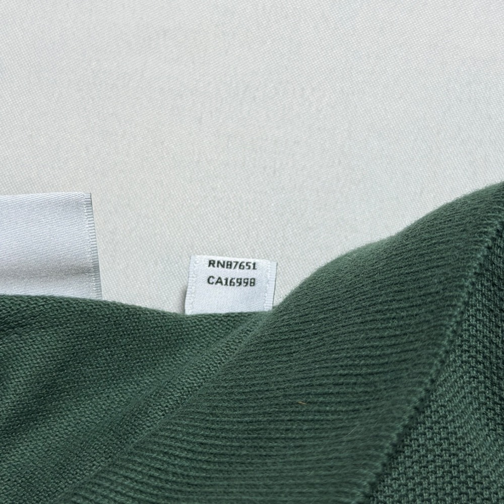 Lacoste Slim Fit Polo Shirt Mens XL Green Pique Cotton Short Sleeve Logo FR 6 - Picture 10 of 10